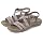Skechers Women's REGGAE - BOLD AMBITION, Quarter Buckle SlingbackTaupe Multi, 8M