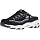 Skechers Women's D'lites Resilient Slip-On Mule Sneaker, Black/White, 5