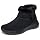 Skechers Women's On-the-go Go Walk Joy - Bundle Up Boot, Black/Black, 7 | Autumn Winter Collection | Boot | Slip On | Flat | Fur Lining