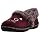 Skechers Women's Bobs Too Cozy Meow Pajamas Slipper, Burgundy, 8.5 M US
