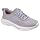 Skechers Women's Go Walk 8 Britt Sneaker, Taupe/Blue, 7
