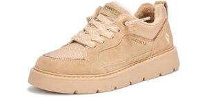 Skechers Women's Keepsakes Cozy - Street Hiker, Classic lace up, Sand, 6.5M