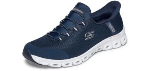 Skechers Women's Hands Free Slip-Ins Sport Active Glide-Step - Pursuit, NVY, 9.5