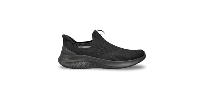 Skechers Sport Ultra Flex 4.0-233201 Men's Sneaker, 11 2E US, Black