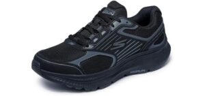Skechers Men's Go Run Consistent 2.0 Sneaker, Black/Black, 10 X-Wide
