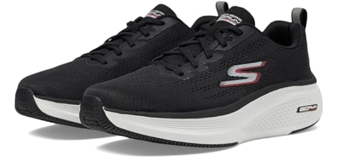 Skechers Men's Go Run Elevate 2.0 Fluid Motion Sneaker, Black, 12