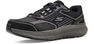 Skechers Men's Go Run Consistent 2.0 Sneaker, Black/Charcoal, 9