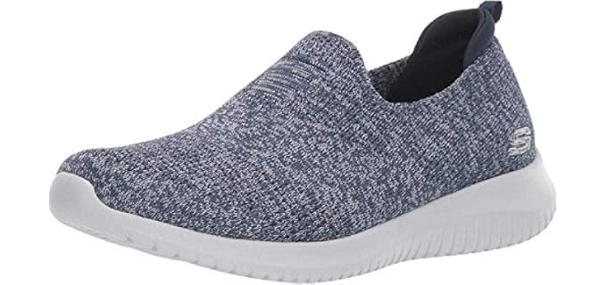 Skechers Women's ULTRA FLEX-HARMONIOUS Shoe, Blu, 5 M US