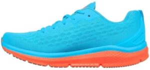 Skechers Mens Go Run Ride 9 Sports Shoes Blue/Coral Size UK 8 EU 42