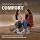 Skechers Women's COZY CAMPFIRE - FROSTY PROMISE, Quilted faux fur knit button detail slipper, Charcoal, 8M
