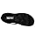 Skechers Women's REGGAE SLIM - SIMPLY STRETCHY! Hands Free Slip-Ins, Open toe strappy sandal,Black/Black, 10M