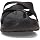 Skechers Cali Women's FLEX APPEAL 4.0 - STARTUP 3.0 Toe Loop Sport Slide, Black/Black, 6M