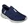 Skechers Men's Slip-ins: GO Walk 6 - Easy On Slip-On Walking Sneakers, Navy, 9