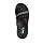 Skechers Women's REGGAE - TIMELESS SUMMER, Aztec toe loop thong, Black/Black, 11M