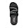 Skechers Women's REGGAE - SLIDE THRU sporty outdoor sandal, Black 10M