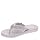 Skechers Women's MEDITATION - RARE ELEGANCE, Embellished Pearl Flower Thong, Lavender, 8M