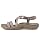 Skechers Women's REGGAE - BOLD AMBITION, Quarter Buckle SlingbackTaupe Multi, 8M