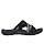 Skechers Women's REGGAE - SLIDE THRU sporty outdoor sandal, Black 10M