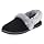 Skechers Women's Cozy Campfire-Team Toasty-Microfiber Slipper with Faux Fur Lining, Black, 8 M US