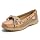 Sperry Women's Angelfish 1-Eye Leather Boat Shoe, Linen Multi, 6.5