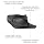 Telic Unisex Adult Energy Flip Flop, Midnight Black, 10 Women/9 Men | Pillow-Soft, Supportive, Lightweight, Waterproof, Shock-Absorbing - Perfect for Beach & Pool