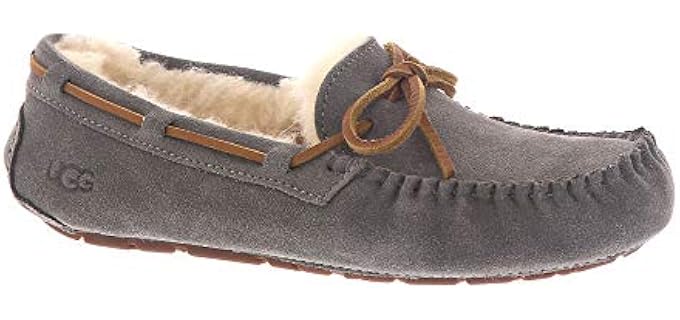 UGG Women's Dakota Slipper, Pewter, 05