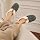 ULTRAIDEAS Women's Indoor Bedroom Slipper with Memory Foam, Gift for Women, Wool-Like House Shoe with Anti-Skid Rubber Sole for Ladies (8.5, Grey)