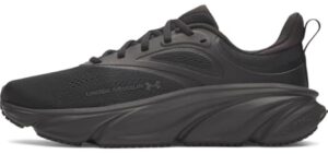 Under Armour Men's Charged+ Rogue 6, 002 Black, 11