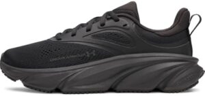 Under Armour Women's Charged+ Rogue 6, 002 Black, 9.5
