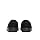 Vans Men's Asher Slip-On Shoe, Black/Black, 11