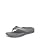 Vionic Women's Tide 2.0 Flip-Flop Pewter Metallic Leather 7 M