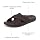 Vionic Men's Tide Slide Slide Sandal Chocolate Brown Leather 10 M