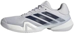 adidas Men's Barricade 14 Tennis, Dash Grey/Aurora Ink/White, 10.5
