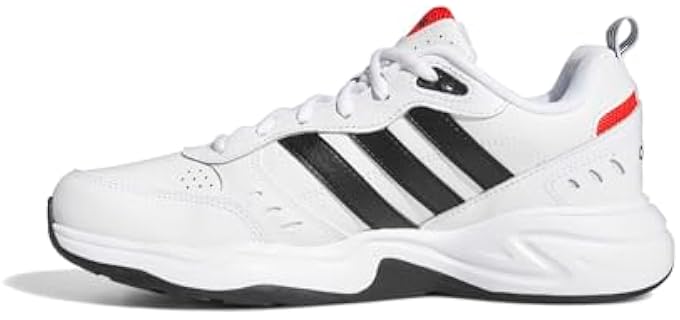 adidas Strutter, Men's Running Shoe., Blanc Noir Rouge, 10 UK (44 2/3 EU)