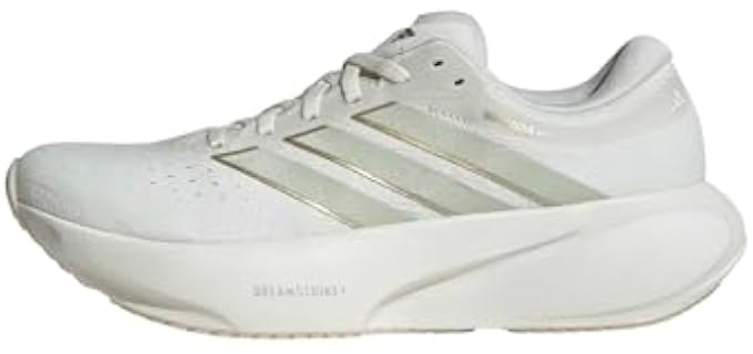 adidas Women's Supernova Rise 3 Running, White Tint/Halo Green/Thermal Chrome, 9.5