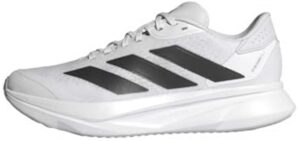 adidas Womens Duramo SL 2.0 Running, White/Black/Dash Grey, 8.5
