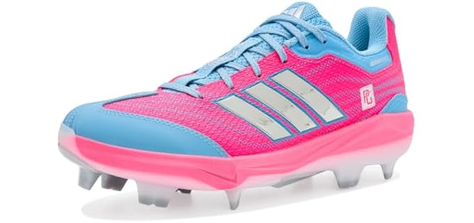 adidas Women's Adizero Instinct 3.0 Art Perfect Game White/Silver Metallic/White 7 Medium
