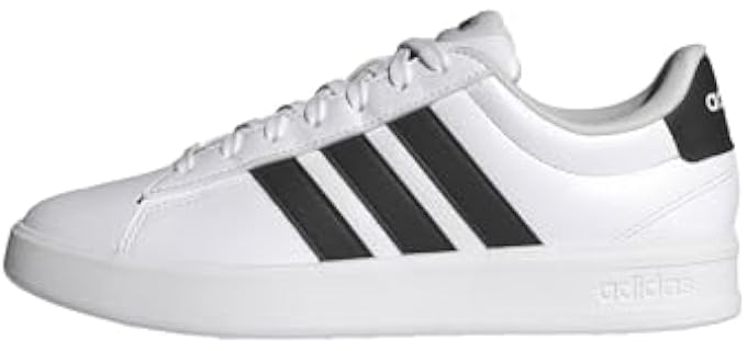 adidas Women's Grand Court 3.0, White/Black, 9