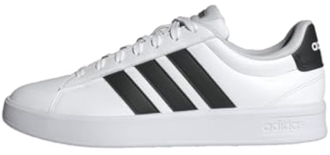 adidas Men's Grand Court 3.0, White/Black/White, 11