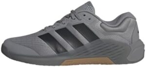 adidas Men's Dropset 4 Power Trainer M, Grey/Carbon/Grey, 8