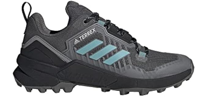 adidas Swift R3 Hiking Shoes Women's, Grey, Size 8
