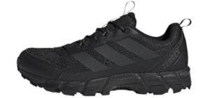 adidas Men's Terrex Rockadia Trail Running, BlackCarbonBlack, 11