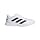 adidas Men's Court Team Bounce 2.0 Indoor Shoe, White/Black/White, 11.5