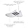 adidas Men's Gamecourt 3 Tennis, White/Black/Black, 11.5